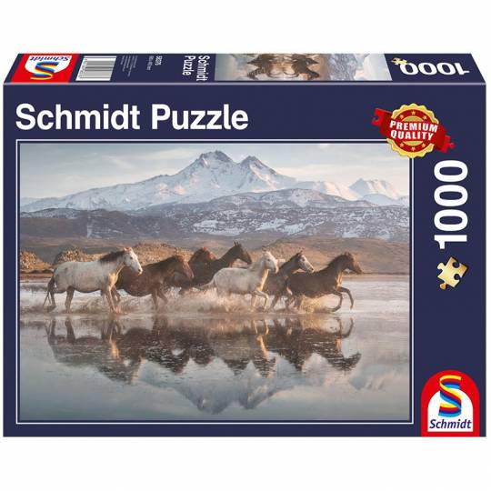 Schmidt Puzzles - Chevaux en Cappadoce, 1000 pcs Schmidt - 1