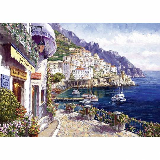 Schmidt Puzzles - Après-midi à Amalfi - 2000 pcs Schmidt - 2