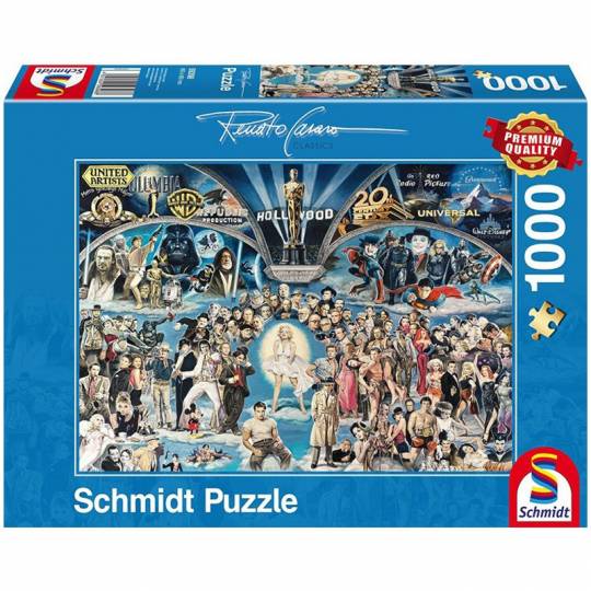 Schmidt Puzzles - Hollywood - 1000 pcs Schmidt - 1
