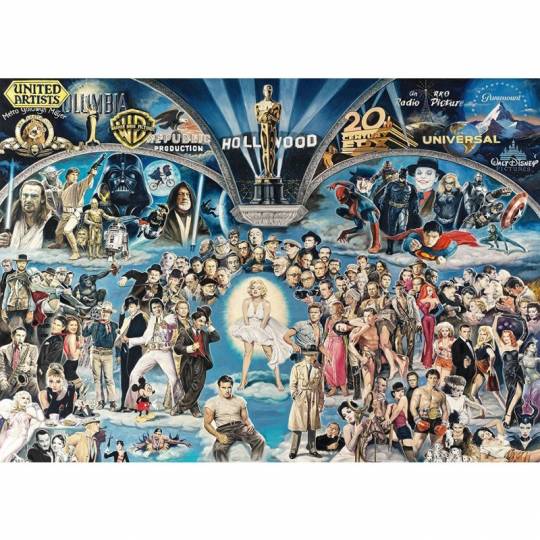 Schmidt Puzzles - Hollywood - 1000 pcs Schmidt - 2