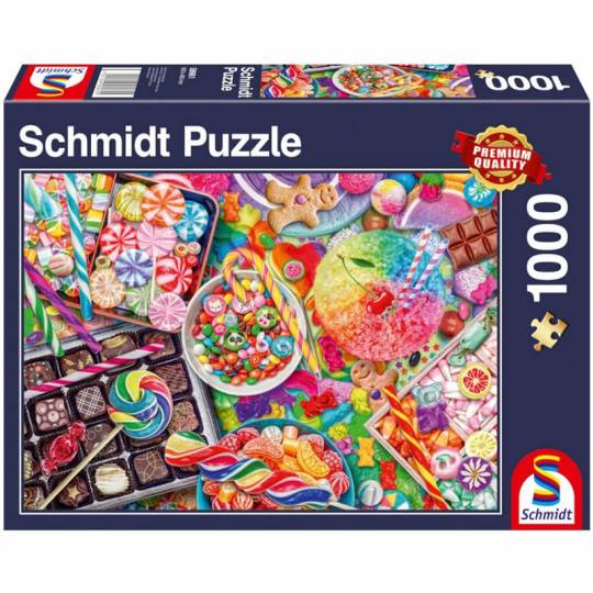 Schmidt Puzzles - Candylicious - 1000 pcs Schmidt - 1