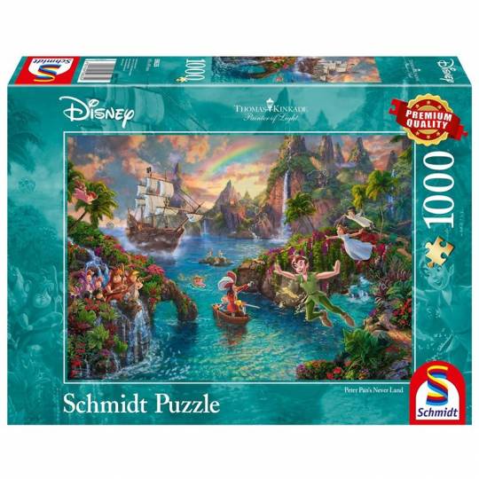 Schmidt Puzzles Disney - Peter Pan - 1000 pcs - Schmidt - BCD JEUX