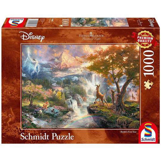Schmidt Puzzles Disney - Bambi - 1000 pcs Schmidt - 1