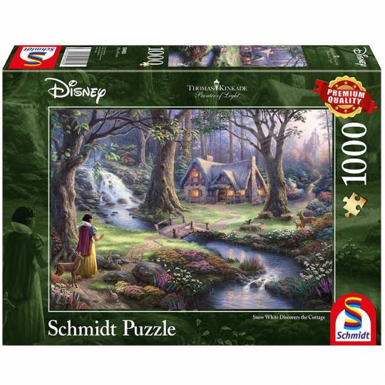 Schmidt Puzzles Disney - Blanche-Neige, - 1000 pcs Schmidt - 1