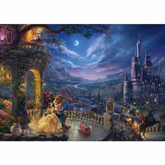 Schmidt Puzzles Disney - La belle et la bête - 1000 pcs - BCD JEUX