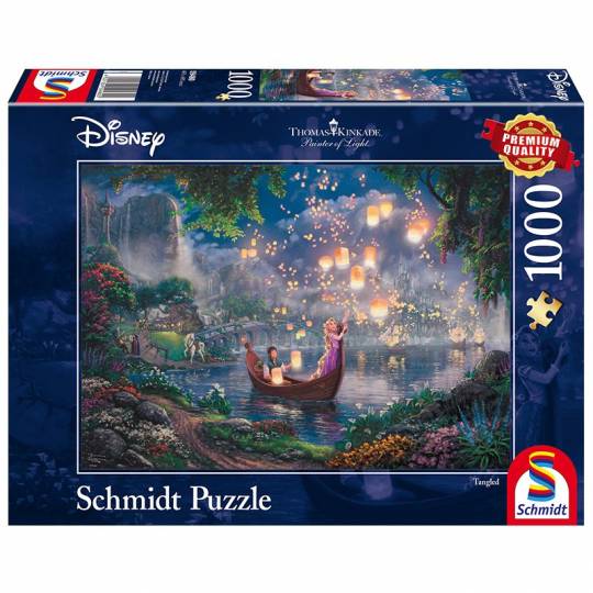 Schmidt Puzzles Disney - Raiponce - 1000 pcs Schmidt - 1