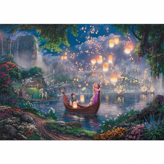 Schmidt Puzzles Disney - Raiponce - 1000 pcs Schmidt - 2