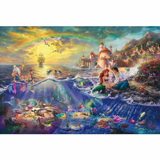 Schmidt Puzzles Disney - Arielle la petite sirène - 1000 pcs Schmidt - 2