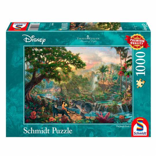 Schmidt Puzzles Disney - Le livre de la jungle - 1000 pcs Schmidt - 1