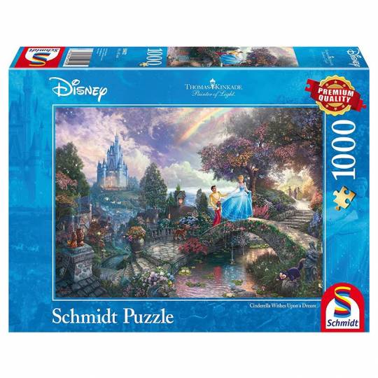 Schmidt Puzzles Disney - Cendrillon - 1000 pcs Schmidt - 1