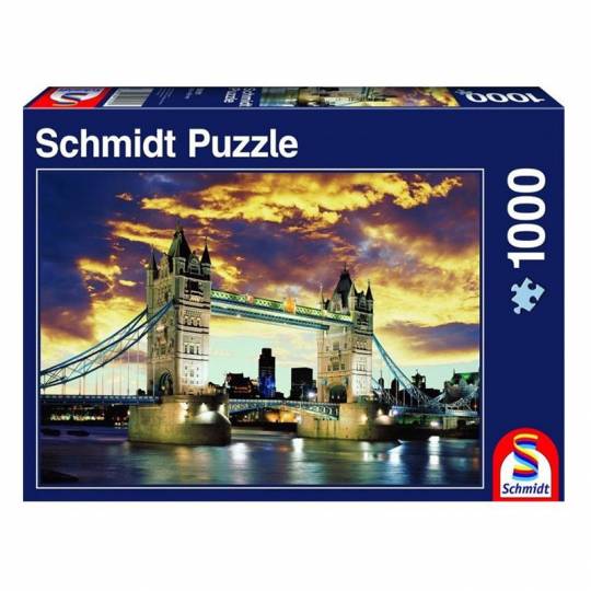 Schmidt Puzzles - Tower Bridge Londres - 1000 pcs Schmidt - 1