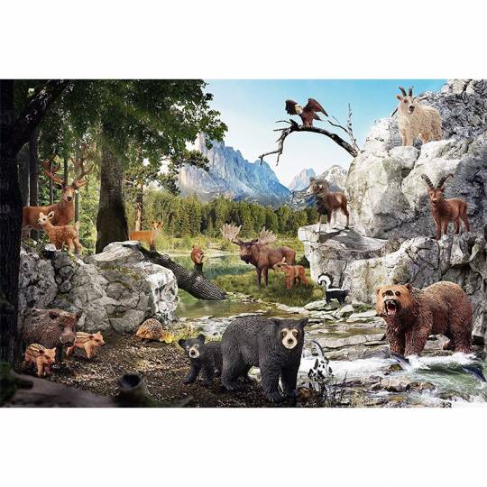 Schmidt Puzzle Wild Life - Les animaux de la forêt - 40 pcs Schmidt - 2