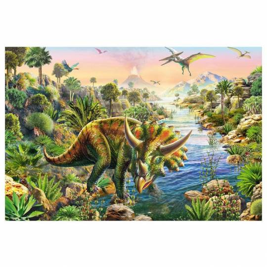 Schmidt Puzzles - Aventure avec les dinosaures - 3 x 48 pcs Schmidt - 2