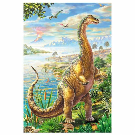 Schmidt Puzzles - Aventure avec les dinosaures - 3 x 48 pcs Schmidt - 3