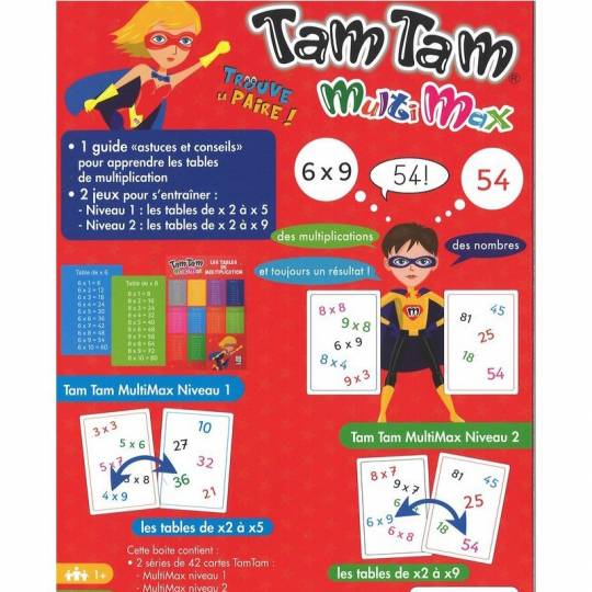 Tam Tam Multimax Le coffret AB ludis Editions - 2