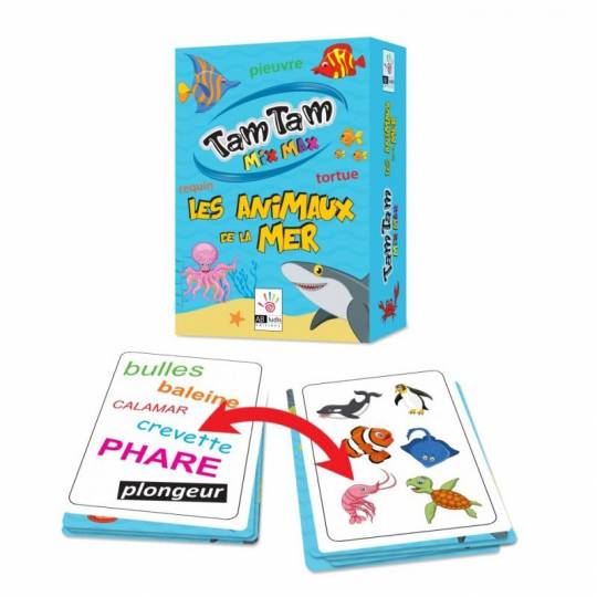 Tam Tam Mix Max : Animaux de la mer AB ludis Editions - 2