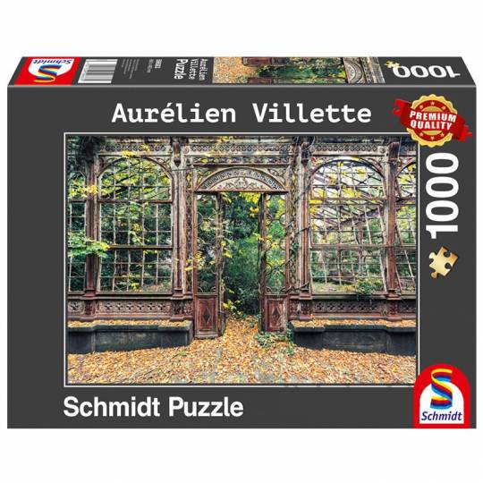 Schmidt Puzzles - Fenêtres cintrées envahies par la végétation -1000 pcs Schmidt - 1