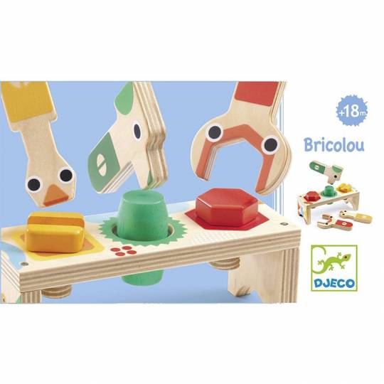 Bricolou - Établi Éveil Djeco Djeco - 2