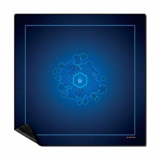 Tapis Multijeux Bleu Taille 3 (92x92cm) - Playmat Wogamat - 1