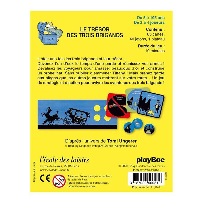 le tresor des trois brigands l ecole des loisirs bcd jeux