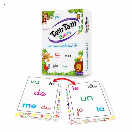 Tam Tam Safari Les mots-outils du CP AB ludis Editions - 2