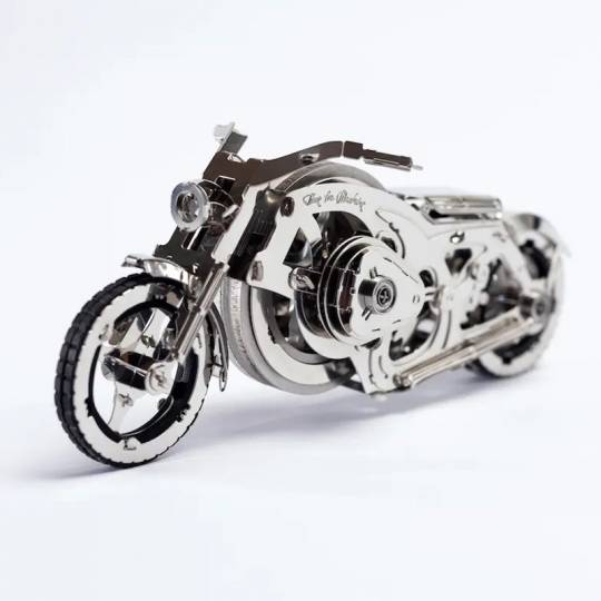 Chrome Rider - Puzzle 3D Mécanique en Métal Time For Machine - 1