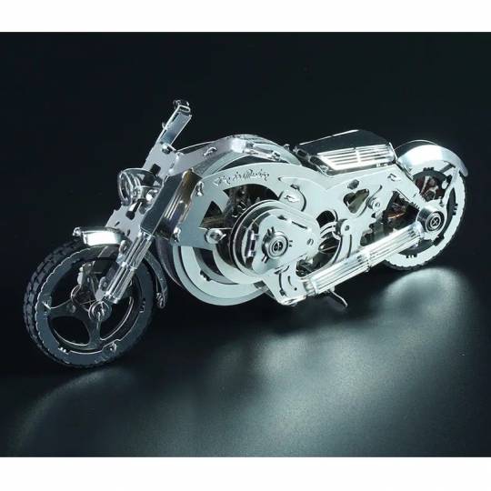 Chrome Rider - Puzzle 3D Mécanique en Métal Time For Machine - 2