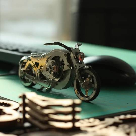 Chrome Rider - Puzzle 3D Mécanique en Métal Time For Machine - 4