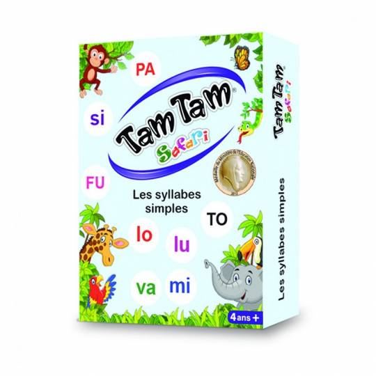 Tam Tam Safari Les syllabes AB ludis Editions - 1