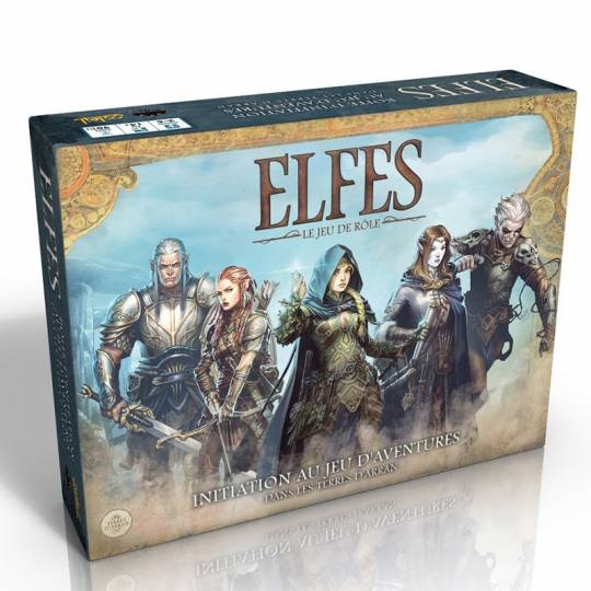 Elfes - Initiation au Jeu d'Aventures dans les Terres d'Arran Black Book Editions - 1