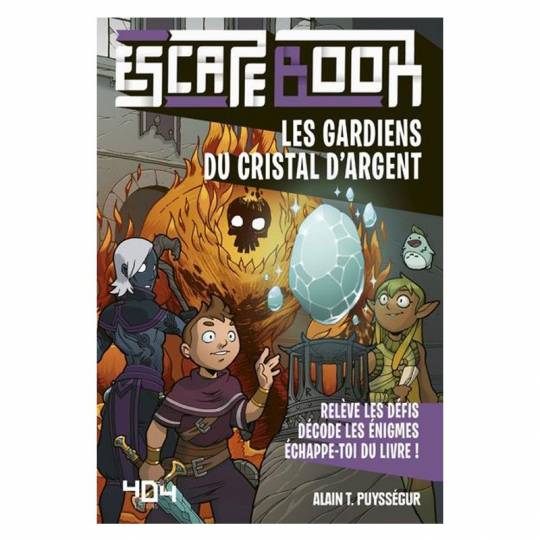 Escape Book Junior - Les gardiens du cristal d'argent 404 Éditions - 1