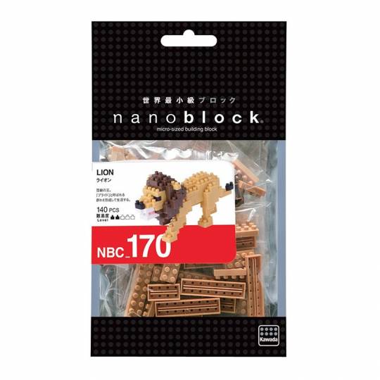Lion - Mini series NANOBLOCK NANOBLOCK - 1