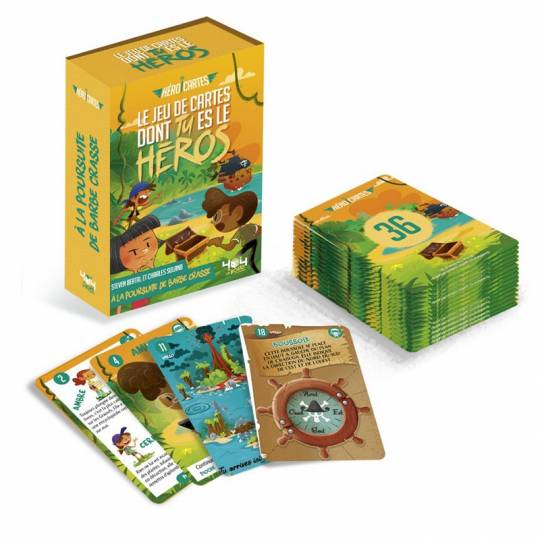 Heroi'cartes - Le jeu de cartes dont tu es le héros : À la poursuite de barbe crasse 404 On Board - 1