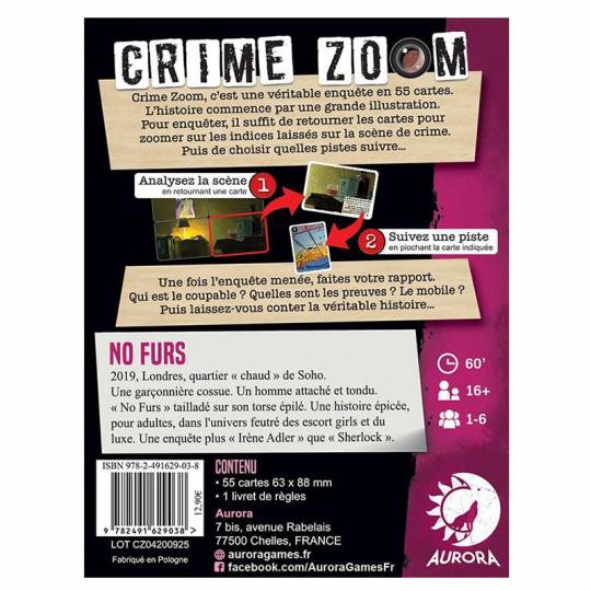 Crime Zoom - No Furs Aurora - 2