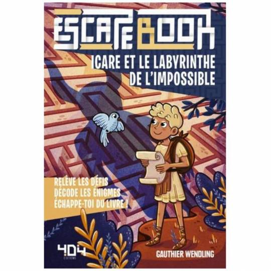 Escape Book Junior - Icare et le labyrinthe de l'impossible 404 Éditions - 1
