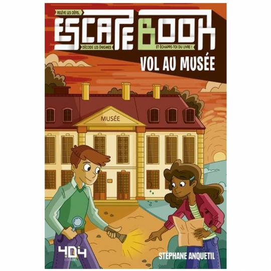 Escape Book Junior - Vol au musée 404 Éditions - 1
