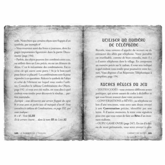 Escape Book -  La marque de cthulhu 404 Éditions - 3