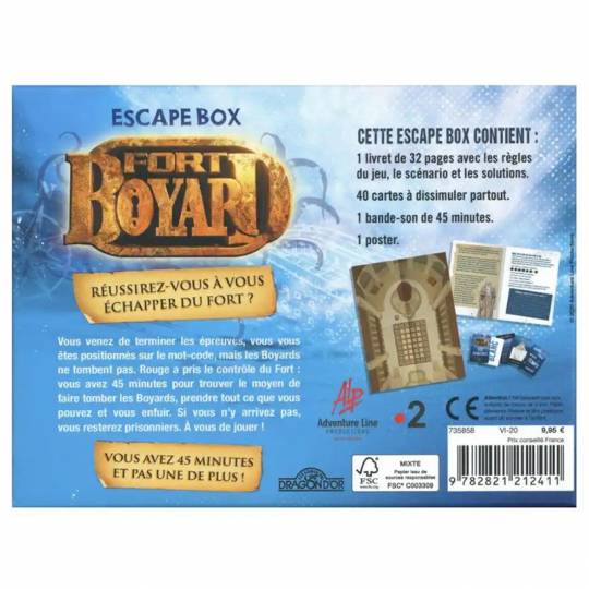 Escape Box Fort Boyard 2 Les livres du Dragon d'or - 2