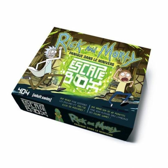 Escape Box Rick and Morty - Panique dans le minivers 404 Éditions - 1