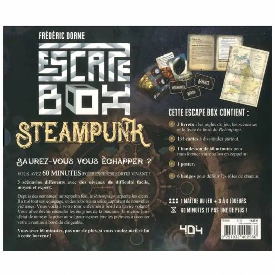 Escape Box Steampunk 404 Éditions - 3