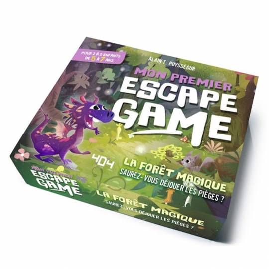 Mon premier escape game : La forêt magique 404 Éditions - 1