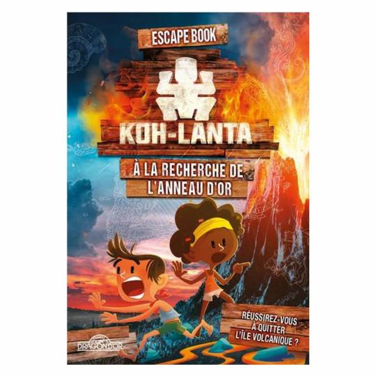 Escape Book Junior - Koh-Lanta : À la recherche de l'anneau d'or Les livres du Dragon d'or - 1