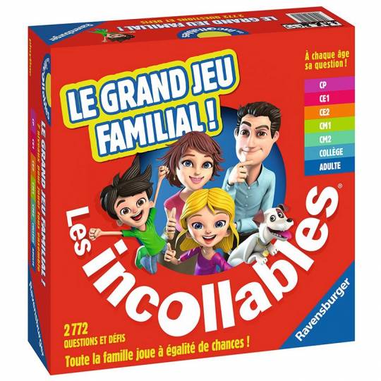 Le grand jeu familial des Incollables Ravensburger - 1