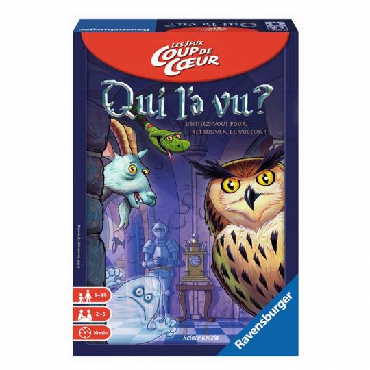 Qui l'a vu ? - Les jeux Coup de Coeur Ravensburger - 1