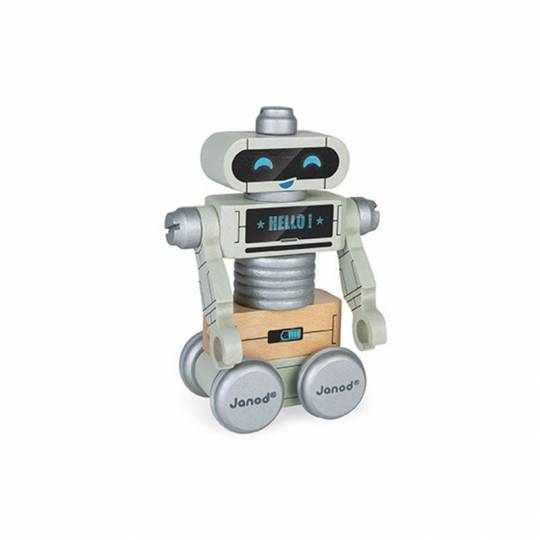 Robots à construire Brico'kids - Un jeu Janod - boutique BCD JEUX