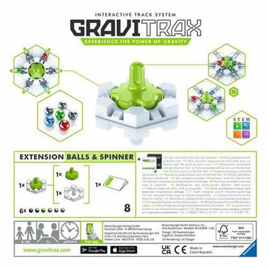 GraviTrax Bloc d'action Balls et Spinner Ravensburger - 4