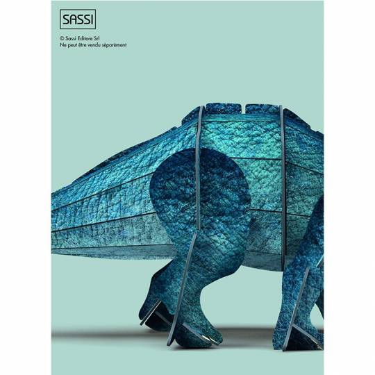 Le Tricératops 3D - L'ère des dinosaures Sassi - 3