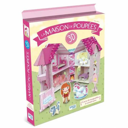 Livre et maquette 3D - La maison de poupées Sassi - 1