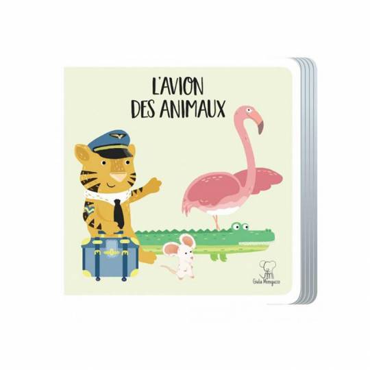 Puzzle en voyage L'avion des animaux - Puzzle géant et livre Sassi - 3