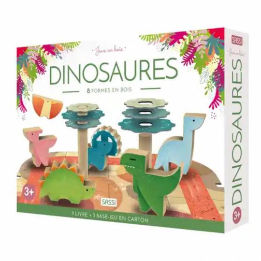 Jeux en bois - Les Dinosaures Sassi - 1